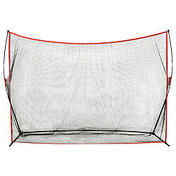 vidaXL Filet de frappe de golf 356x92,5x215 cm Métal