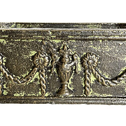 Acheter L'Héritier Du Temps Jardiniere de Balcon ou Fenêtre Balconnière Vasque Bac en Fonte Vert Anglais 12x15,5x36cm