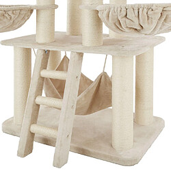 Avis Helloshop26 Arbre à chat 195 cm beige/blanc 3708082