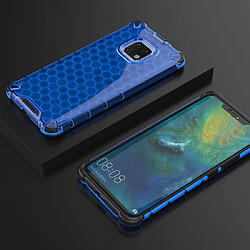 Avis Wewoo Coque Souple antichoc en nid d'abeille PC + TPU pour Huawei Mate 20 Pro bleu