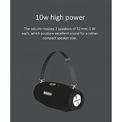 Acheter Universal HOPESTAR HAUT-PARLEUR H26 MINI MINI BLUETOOTH PORTABLE PORTABLE EMPANCHELER SANS SANS STEREO 3D STEREO MUSIQUE CONTENU SUROUVE FM TF BASS BOX | Haut-parleurs portatifs (Noir)