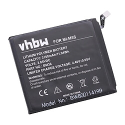 vhbw Li-Polymère batterie 3100mAh (3.85V) pour téléphone portable mobil smartphone comme Xiaomi BM36