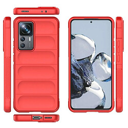 Avis Htdmobiles Coque pour Xiaomi 12T / 12T Pro 5G - housse etui silicone gel fine + verre trempe - ROUGE