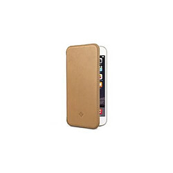 Twelve south Étui pour iPhone 6 Plus Folio SurfacePad en Cuir avec Fonction Support Marron clair