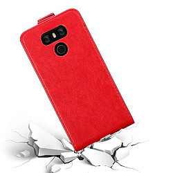 Cadorabo Coque LG G6 Etui en Rouge pas cher