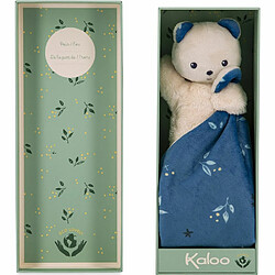 Kaloo Carre douceur doudou ours noctambule pas cher