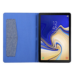 Acheter Wewoo Housse Coque Pour Galaxy Tab S5e T720 / T725 en cuir avec rabat horizontal Étui support et fentes cartes bleu profond