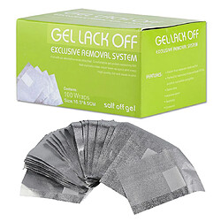 Papillotes Aluminium pour Retirer Vernis Semi Permanents et Gel Soak Off