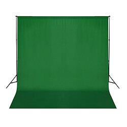 Helloshop26 Tissu de fond vert (chroma-key) sans coutures 3x3 m photo vidéo studio professionnel 1802002/4