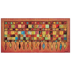 ArtPlaza AS10072 Panneau Décoratifs Bois, Multicolore, 100 x 1,8 x 50 cm