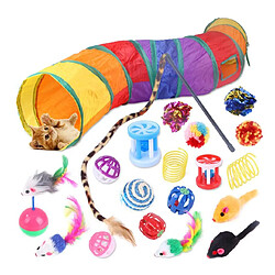 Universal 20 PCs Caterpillar Ensemble de jouets Souris à rouleaux Kitten Fun Psycho Exercices physiques Puzzle JS22 | Jouets