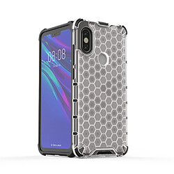 Acheter Wewoo Coque Souple Pour Galaxy A20s antichoc nid d'abeille PC + TPU Gris