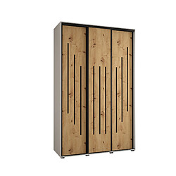 Abiks Meble Armoire DAVOS 8 À Portes Coulissantes 235,2/150/45 3 Portes