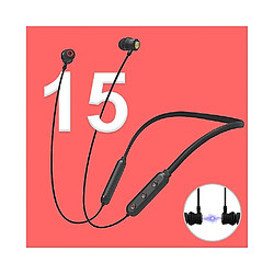 Avis Universal E2 sans fil bluetooth 5.0 casque ceinture de cou 3D stéréo magnétique portable casque sport avec microphone 02 couleur