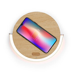 Avis Livoo Enceinte Bluetooth design LED + chargeur induction sono mobile LED BLANCHE -Station de chargement Smarthphones