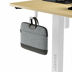 Sense7 Nojo Table d'ordinateur Gamingtisch Bureau, 120 x 60 cm, réglage électrique de la hauteur, fonction mémoire, porte-casque, organisateur de câbles pas cher