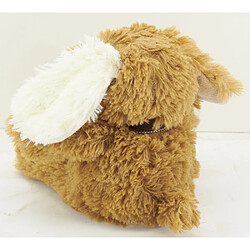 Acheter Aubry Gaspard Peluche chien en acrylique brun 20 cm.