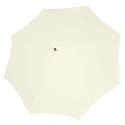 Avis Maison Chic Parasol Jardin | Parasol 300x258 cm Blanc sable - GKD56439