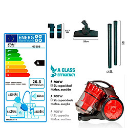 Aspirateur multi-cyclone EDM 2 L 700 W 700 W pas cher