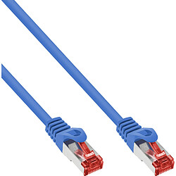 Avis InLine 76107B Patchkabel RJ45-Stecker auf RJ45-Stecker S/FTP Cat.6 blau 7.5m