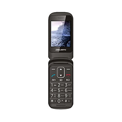 Avis New Majestic Sileno 50R Flip 6,1 cm (2.4') 90 g Noir Téléphone pour seniors