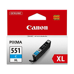 Avis Totalcadeau Cartouche d’impression authentique Canon CLI-551C pour imprimante IP7250/MG5450 Cyan - Encre pour imprimante pas cher