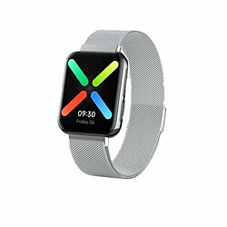 PHONECARE Bracelet Milanese Loop Fermeture Magnétique pour OPPO Watch 41mm - Gris