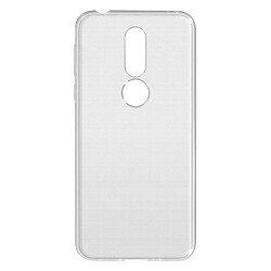 Avizar Coque Nokia 7.1 Protection Silicone Souple Ultra-fine - Transparent