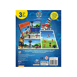 Paw Patrol PAT'PATROUILLE 10 figurines et un tapis de jeu - Livre cartonné de 10 pages - Editions Phidal