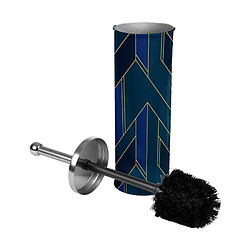 Paris Prix Brosse WC Imprimée Achille 37cm Vert & Bleu