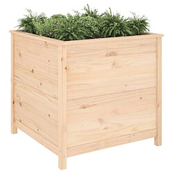 Avis Maison Chic Jardinière,Bac à fleurs - pot de fleur 82,5x82,5x78 cm bois de pin massif -GKD38297