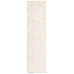 Vidal Tapis de couloir en laine 287x79 beige Darya