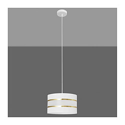 Helam Suspension Helen Tissu,Fer Or blanc 1 ampoule 90cm