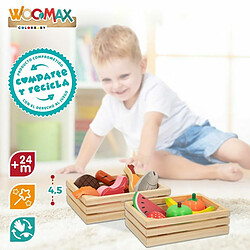 Set de jouets alimentaires Woomax 12 Pièces 4 Unités pas cher