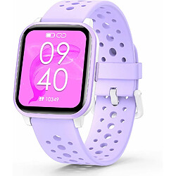 Vendos85 Montre connectée pour Enfants, étanche IP68 Montre Intelligente Enfants avec podomètres violet