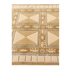 Vidal Tapis de laine 150x91 brun Darya pas cher