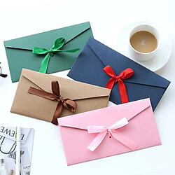 Acheter Wewoo 20 PCS Vintage Kraft Papier Enveloppe Multifonction DIY Ruban Carte Postale Petite Rose