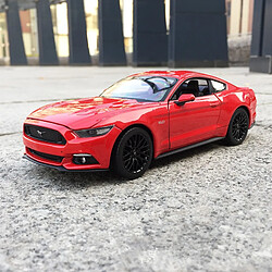 Universal Large 1: 24 2015 Ford Mustang GT Alliage Modèle Voiture Jouet Moulé Sous Pression Collection Cadeaux Pas de jouet de transport télécommandé | Voiture Jouet Moulé Sous Pression(Rouge)