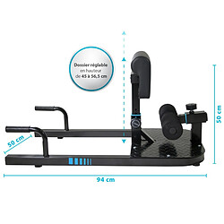 Avis Sparraw Squat Machine CITIUS Appareil de musculation multifonction 94 x 50 x 50 cm - Dossier réglable en hauteur - Charge max 120kg