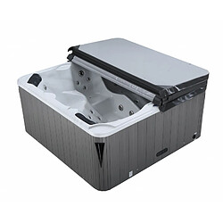 Water'clip Spa rigide carré 5 places - luxa 2 m x 2m x 0.95 m pas cher