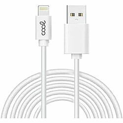 Câble USB vers Lightning Cool 3 m Blanc