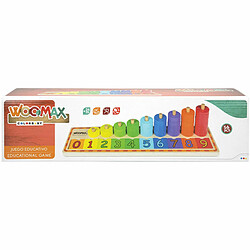 Acheter Jeu Éducation Enfant Woomax Numéros 43 x 11 x 11 cm 56 Pièces 4 Unités