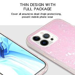 Coque en TPU + acrylique IPAKY IMD rose pour votre iPhone 12 Pro Max 6.7 pouces