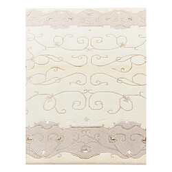 Vidal Tapis de laine 183x124 beige Darya pas cher