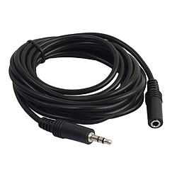 Acheter 3,5 Mm 1/8 mâle Femelle Fiche Stéréo Casque Câble Cordon Connecteur Nouveau 10 M