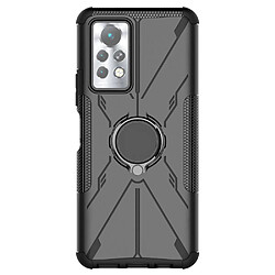 Coque en TPU 2-en-1, anti-chutte avec béquille pour votre Infinix Note 11 Pro - noir