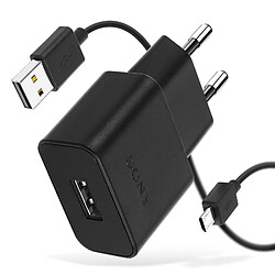 Chargeur secteur USB d'origine Sony UCH20 - Noir