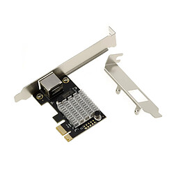 Kalea-Informatique Carte PCIe 3.1 1x vers 2.5 Gigabit ETHERNET 10 100 1000 1G 2.5G INTEL I225-V