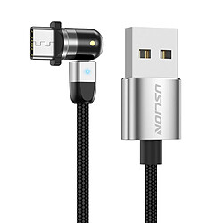 540 Câble USB De Charge Magnétique 360180 Argent 0,5 M Type-C