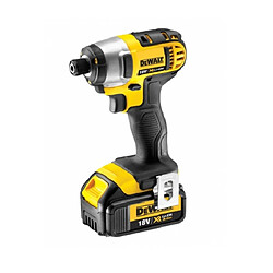 DeWalt - Kit 2 outils 18V 4Ah perceuse compacte + visseuse à choc - DCK285M2